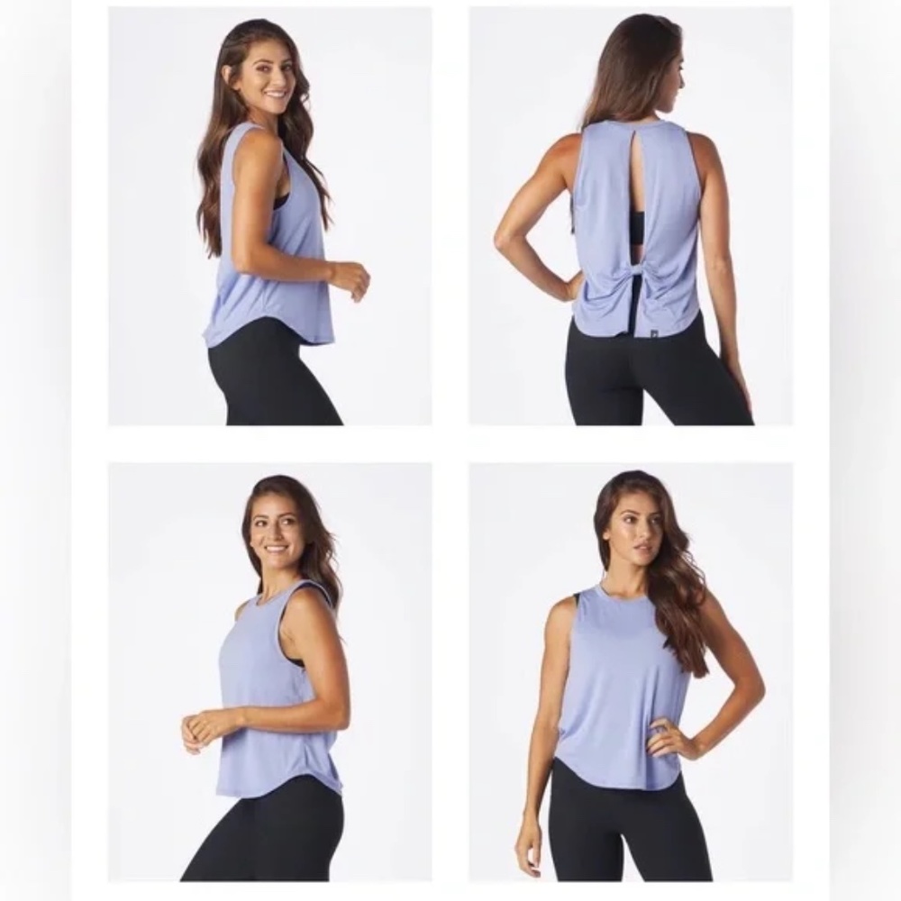 Glyder Electric Tank in Lilac NWT